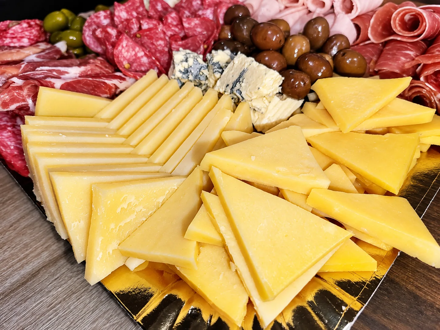 Selección de quesos de la picada